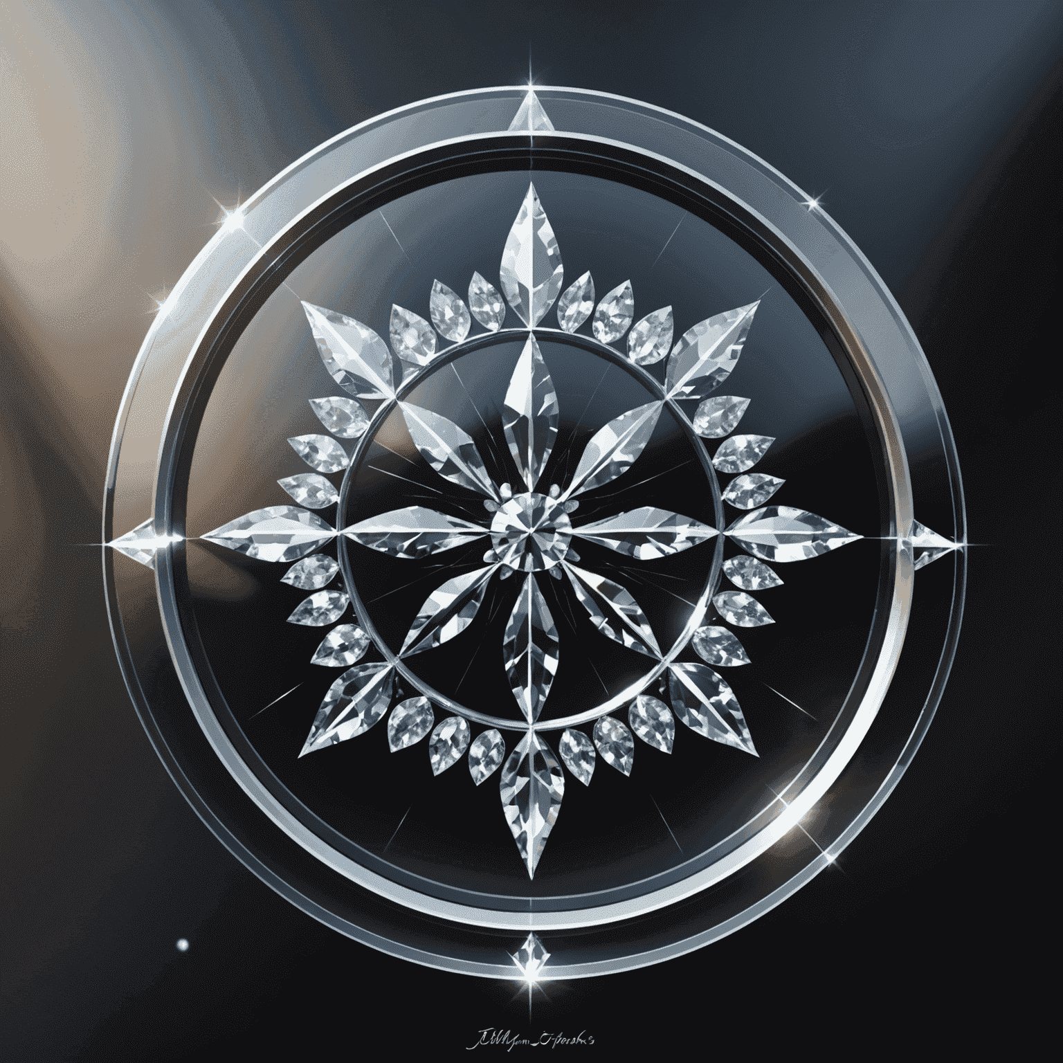 JillyJonyks logo - A sleek, crystal-clear window with a sparkling shine